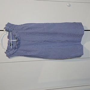 Talbot's Blue Gingham Shift Dress